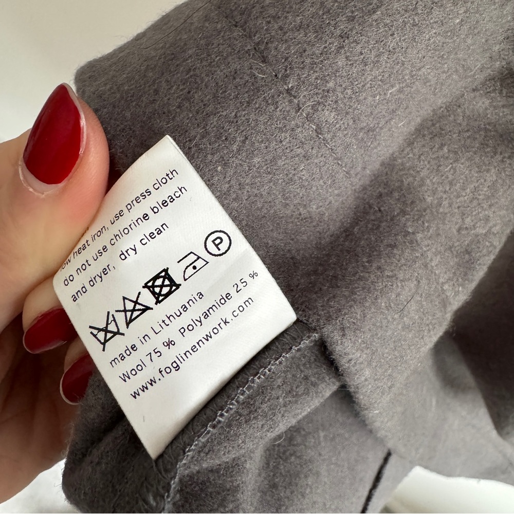 FOG LINEN WORK | Wool Shift Top - Picture 2 of 5